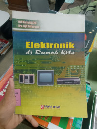 Image of elektronik di rumah kita