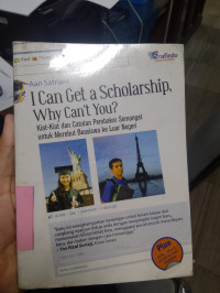 Image of I can Get a Scholarship,Why Can't  you?