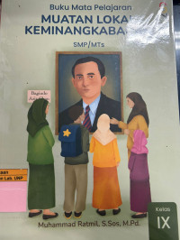 Image of Muatan Lokal Keminangkabauan kelas IX