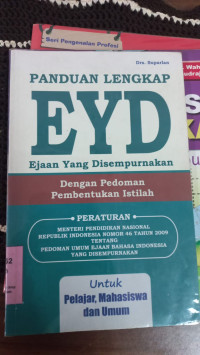 Image of Panduan Lengkap EYD Ejaan yang Disempurnakan