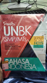 Image of Prediksi UNBK SMP/MTs Bahasa Indonesia